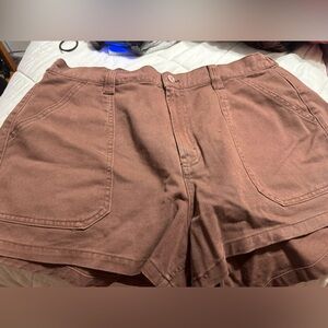 Wild Fable Brown Jean Shorts